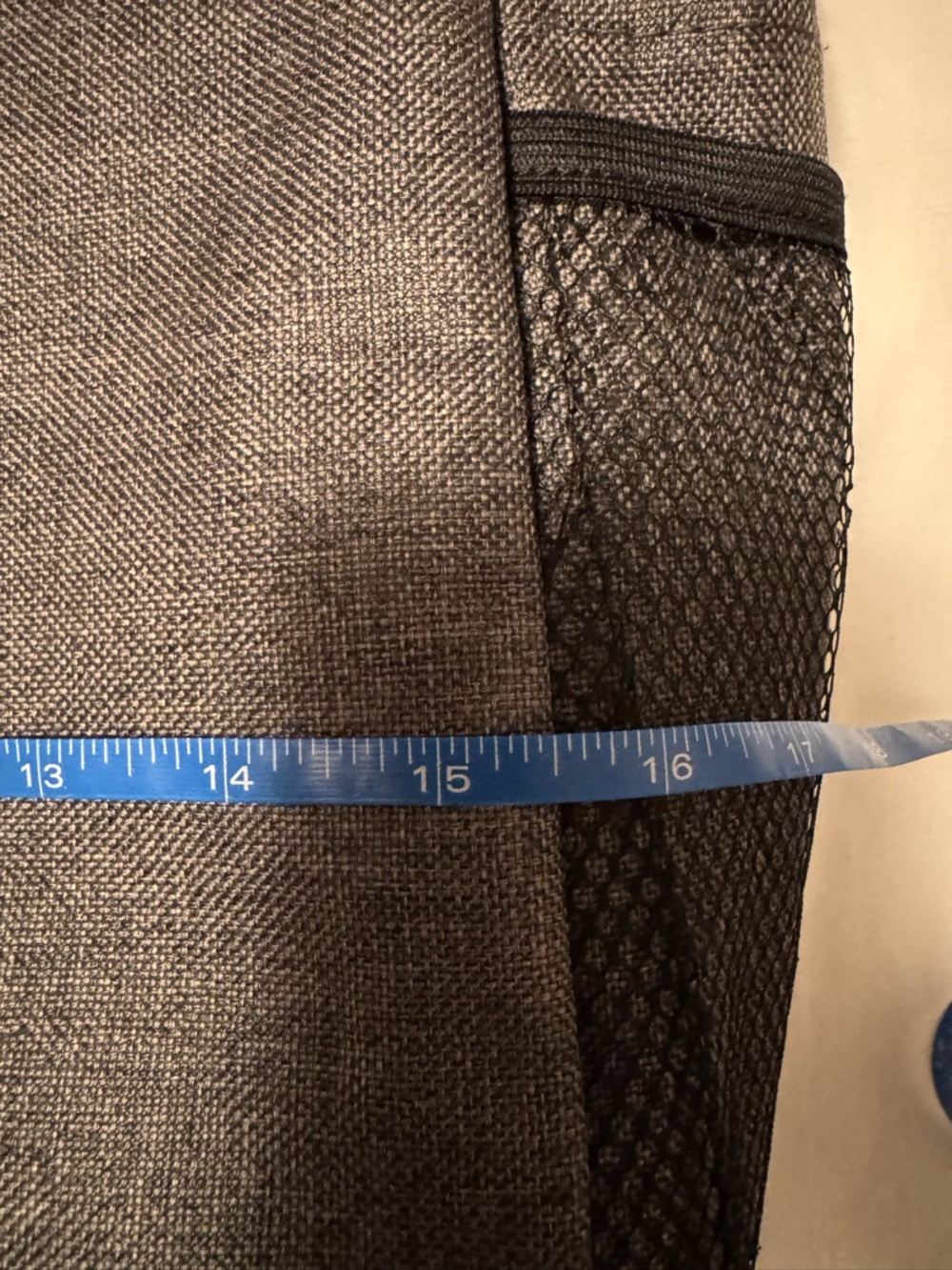 NWOT- Heathered Grey Laptop Messenger Bag Padded/Adjustable Shoulder Strap - Picture 9 of 10